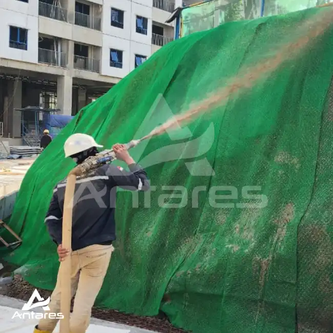 hydroseeding dengan geomat